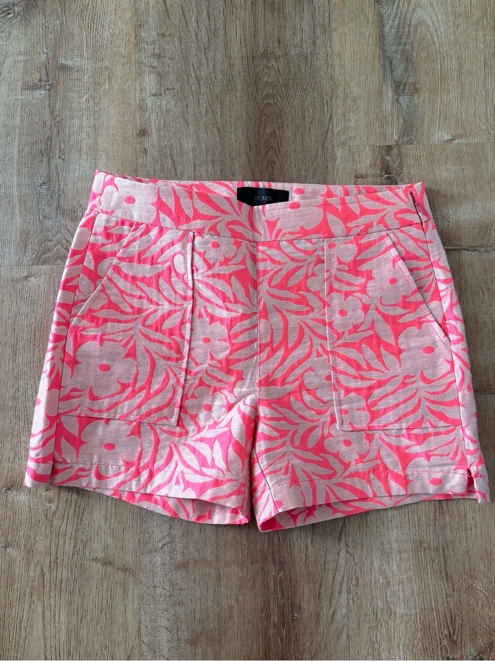 J. Crew Pink Floral Print Women’s Shorts